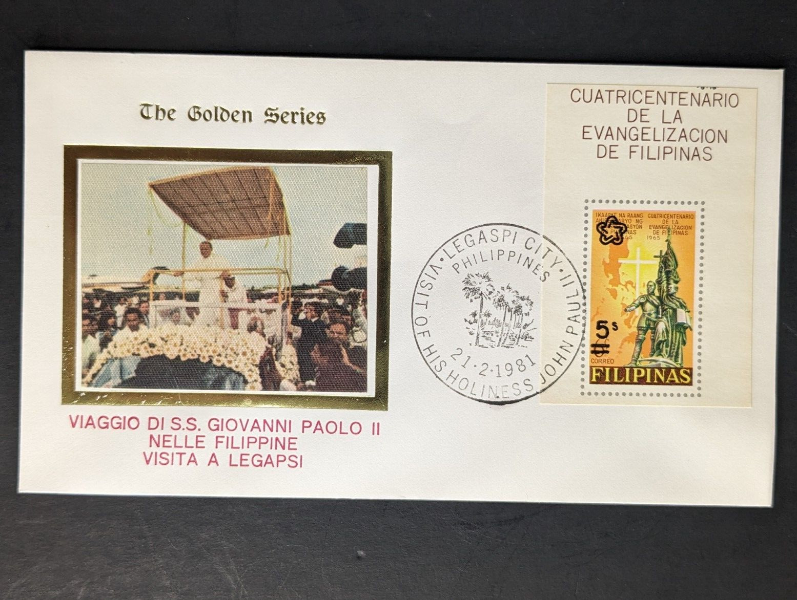 Pope John Paul II, The Golden Series Guam, Japan, Pakistan, AK, 16 Covers Plus