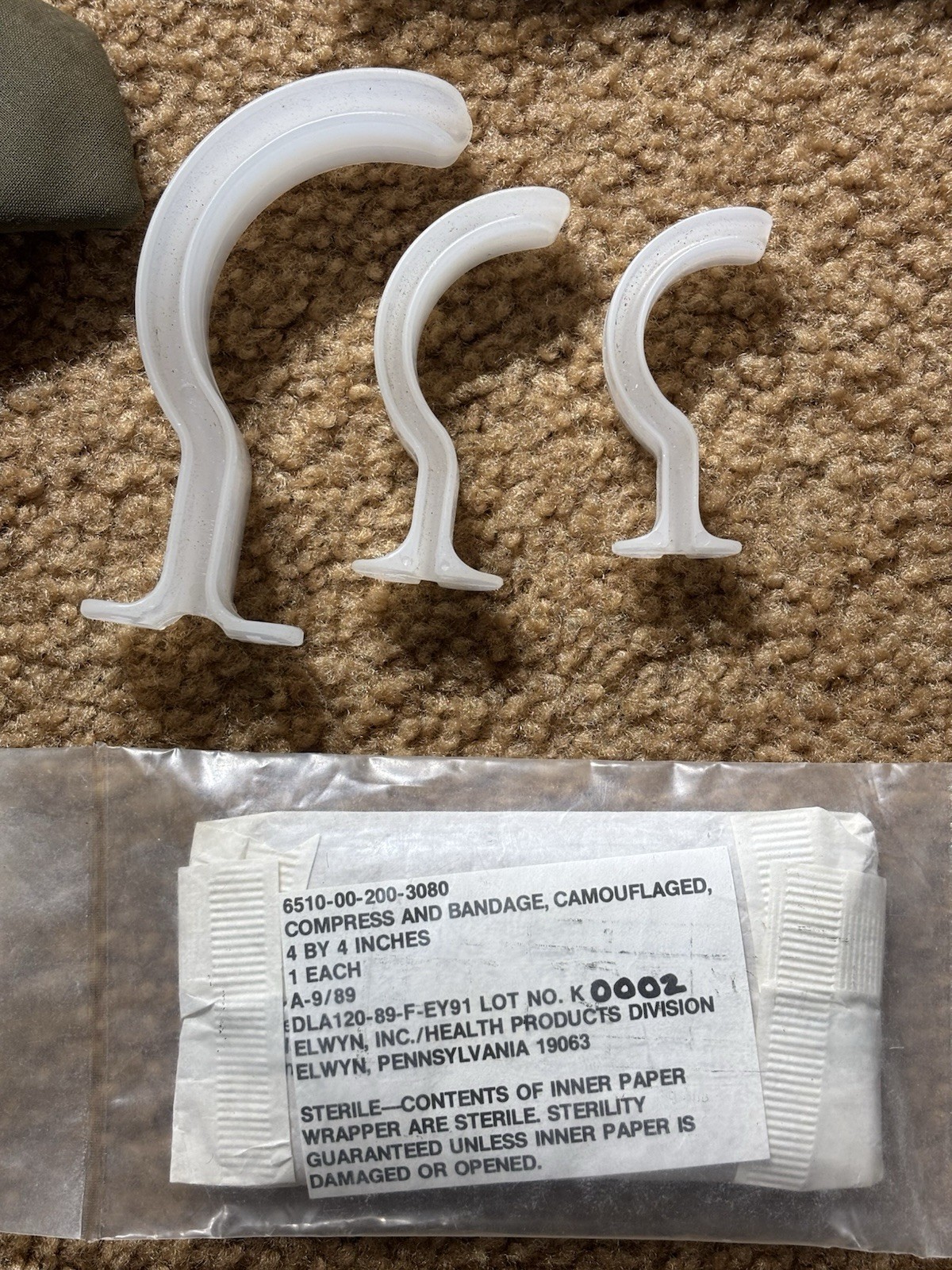 Vintage Military Trauma And First Aid Supplies