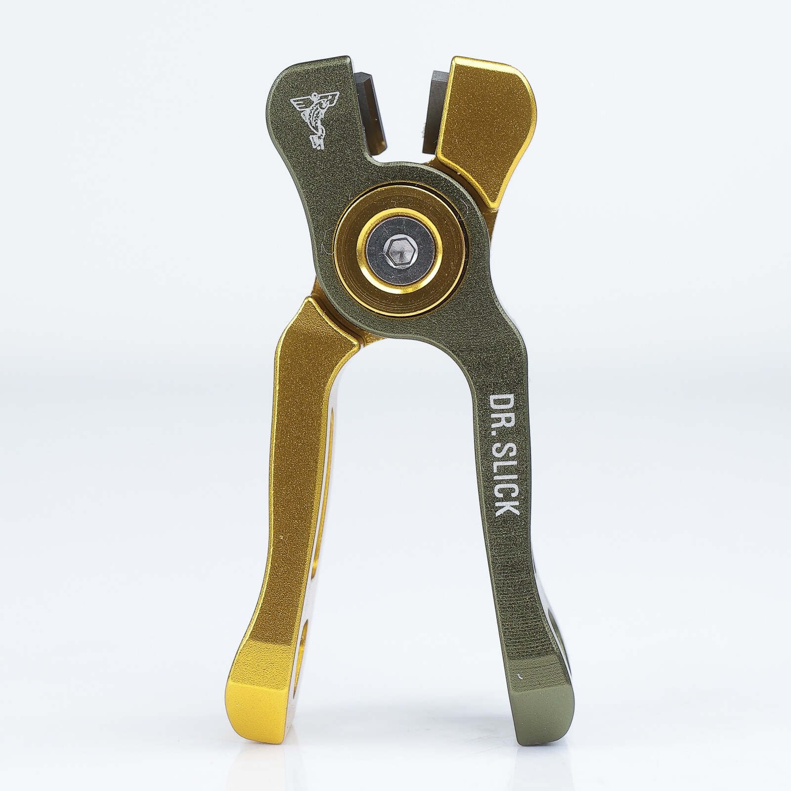 Dr Slick Cyclone Nipper - Offset Cut - Green/Gold - FREE SHIPPING