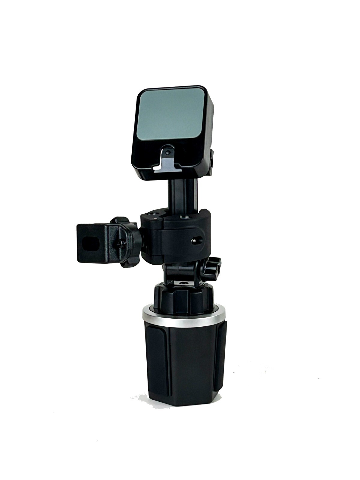 New Cup Holder Mount With Adjustable Height For BaoFeng HT With Mic Holder