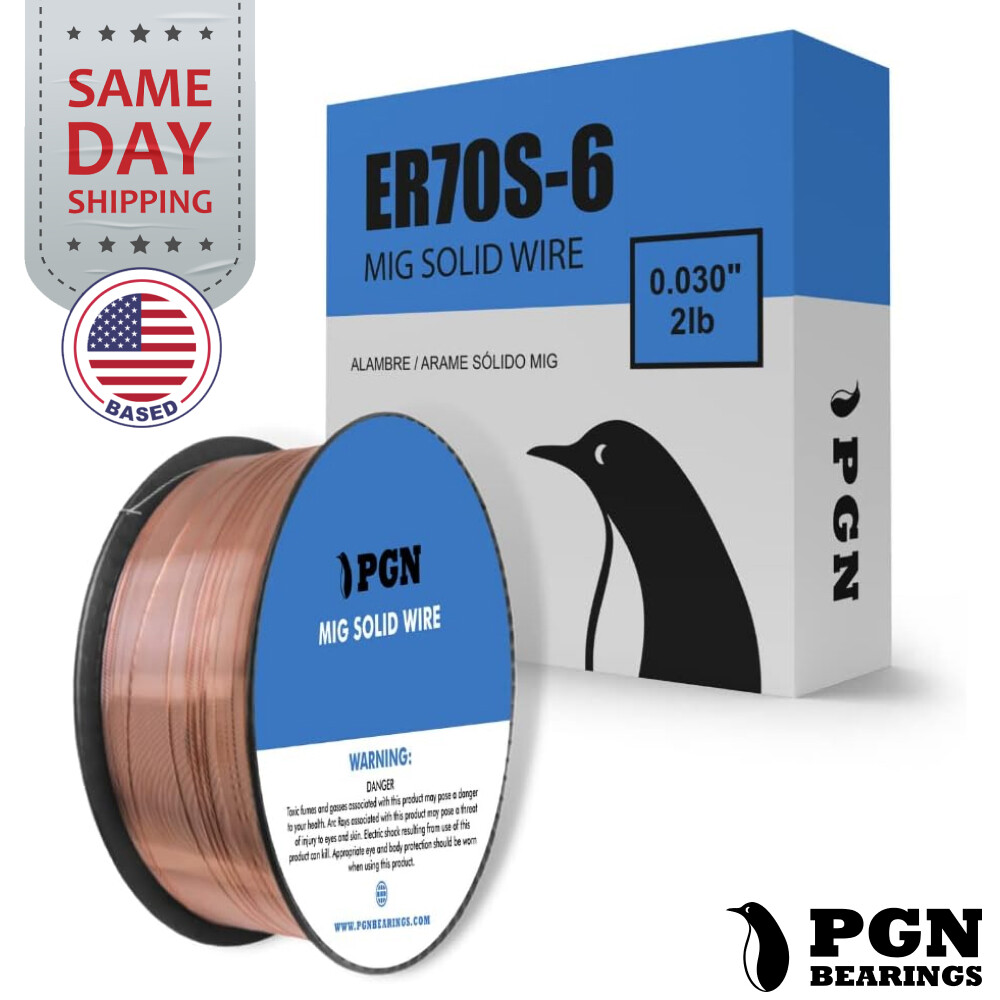ER70S-6 .030" (0.8 mm) - 2-Lb - Mild Steel MIG Welding Wire