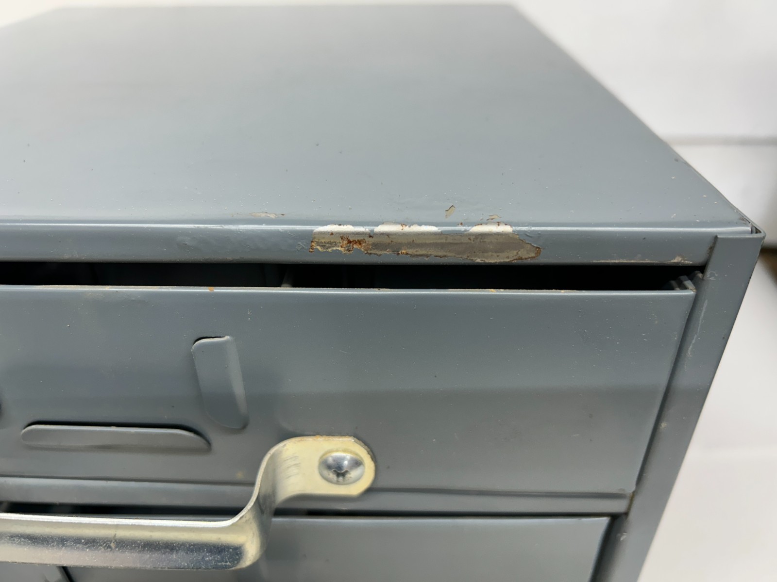 Machinist Metal 3 Drawer Divided Parts Organizer Hardware Storage Cabinet