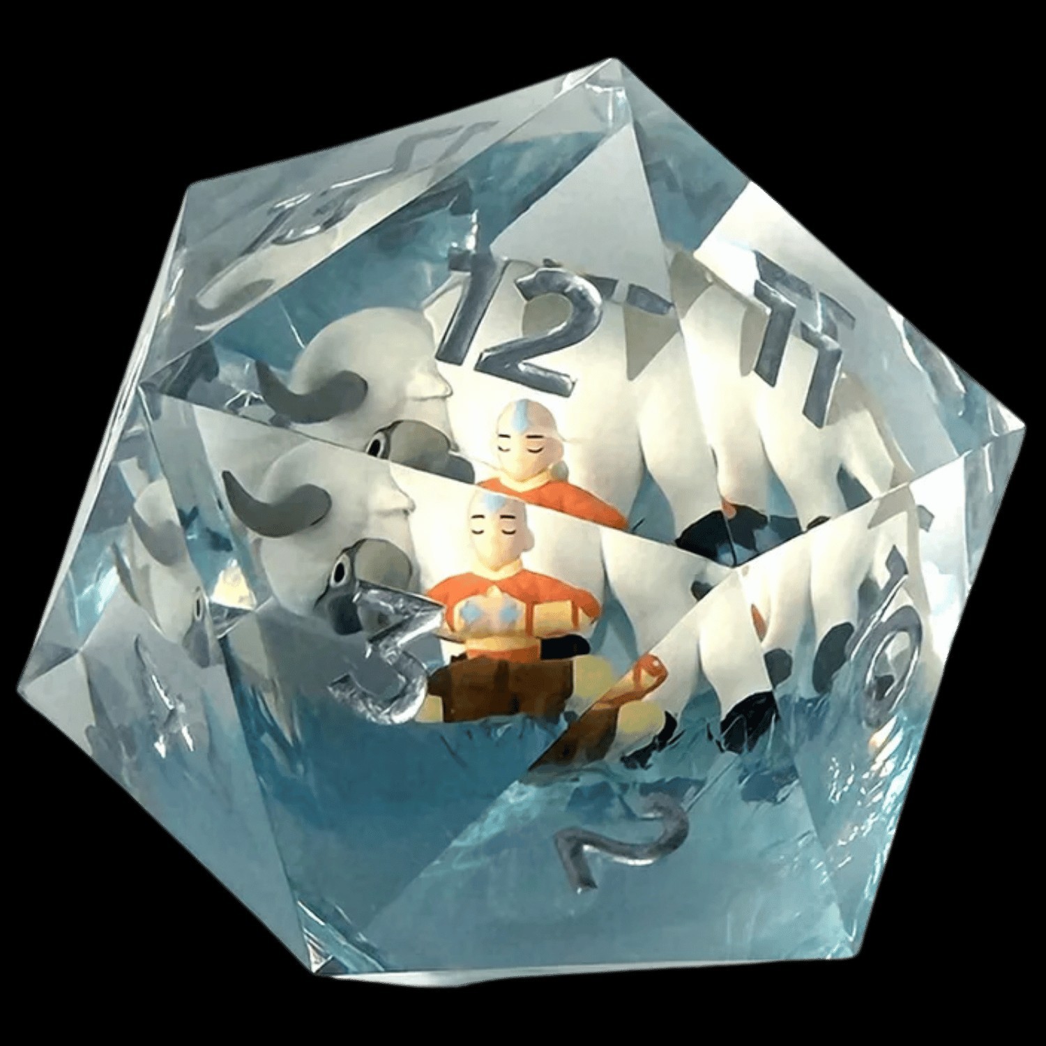 Avatar - The Last Airbender Aang & Appa - 55mm D20 Spindown MTG Sirius Dice D&D