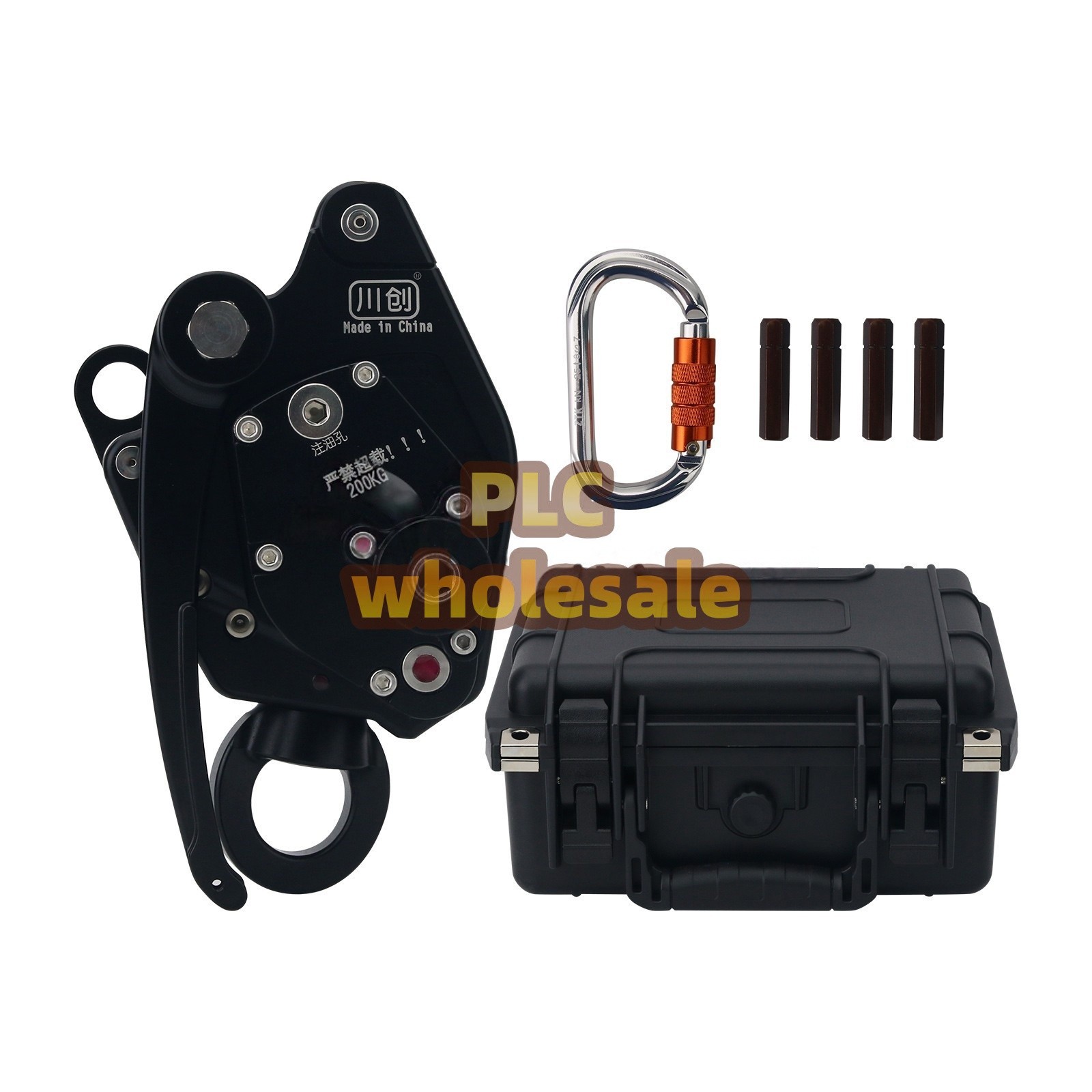 1PC CCS-Ultra Ascent Descent Ascender Descender Device 200kg Load Swivel Mode