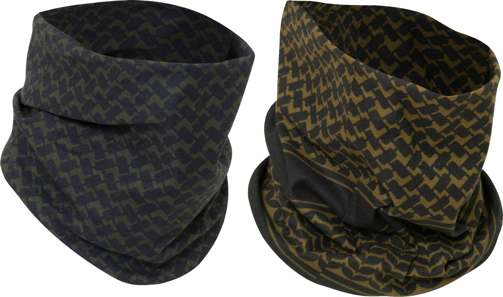 Multi-Use Neck Gaiter Tactical Wrap with Shemagh Print Balaclava Cycling Running