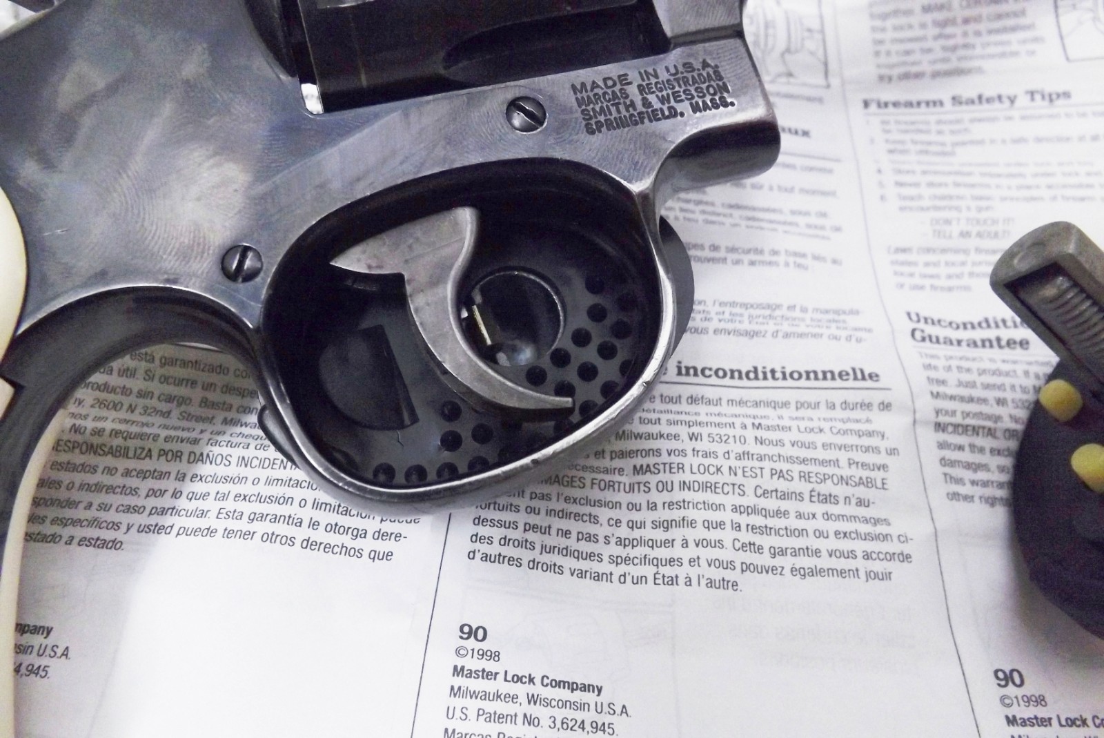 Master USA Smith & Wesson Trigger Locks Pre-2002 Pre-Lock 3 ship free 72100