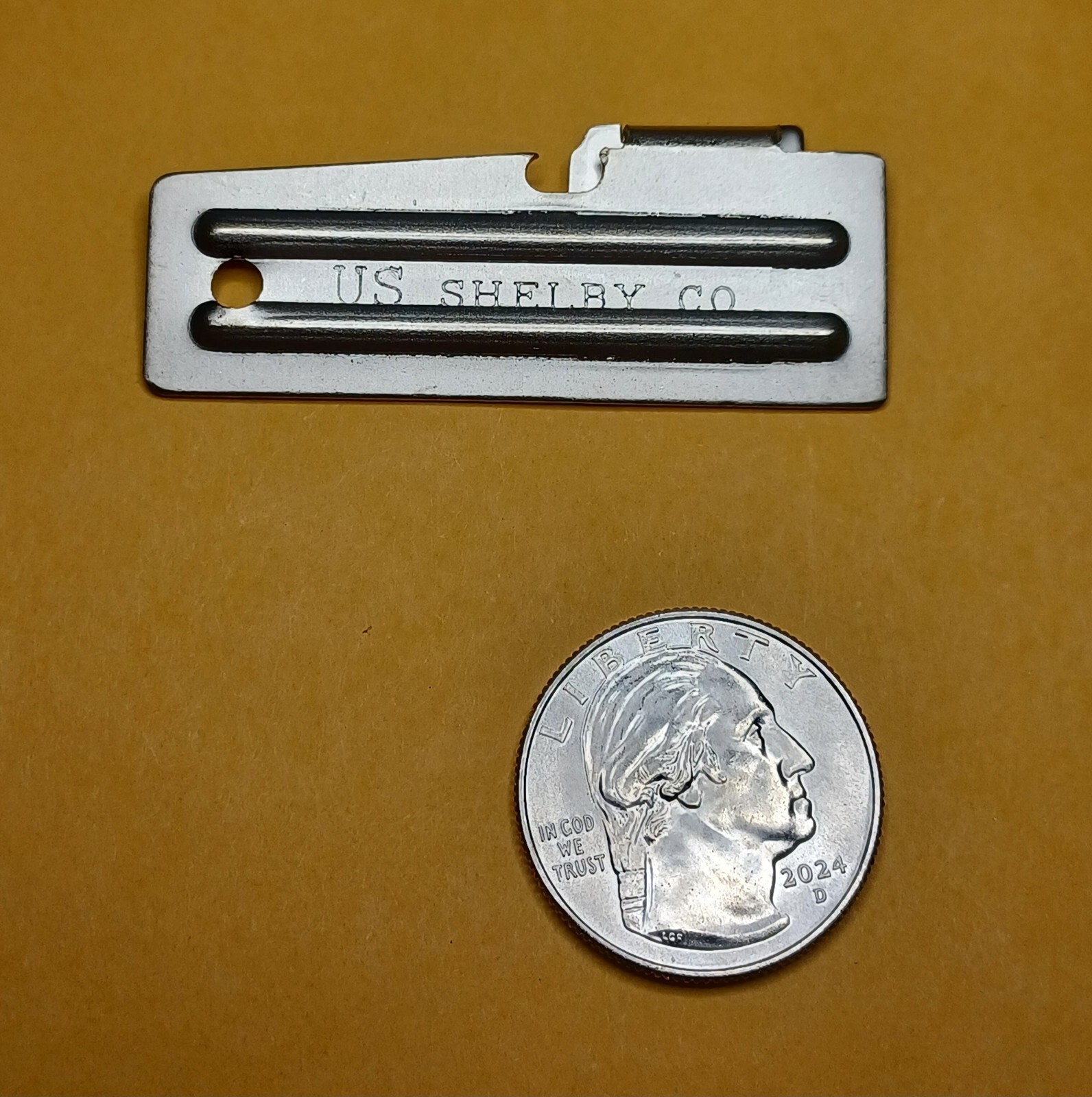 P-51 Original Military Can Opener Emergency Survival Tool with 4.5" Chain