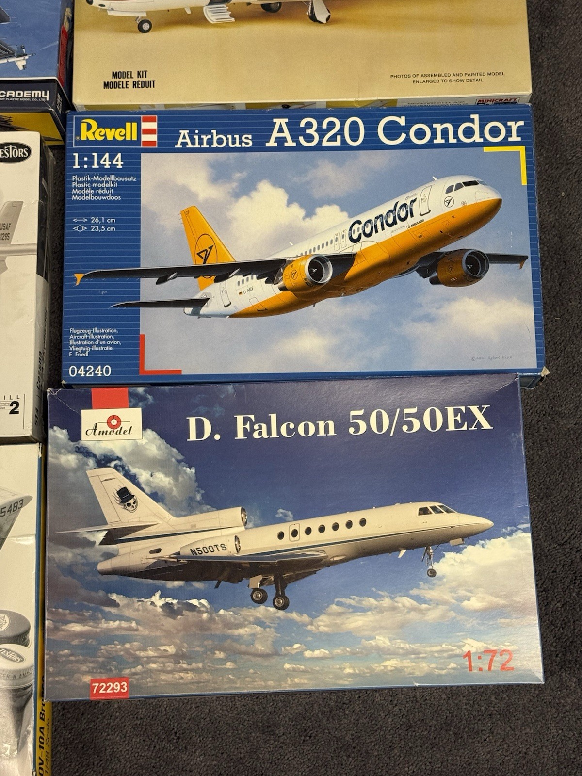 Lot of 16 Military Aircrafts & Airplane Jumbo Jets Models All New Mixed Scale