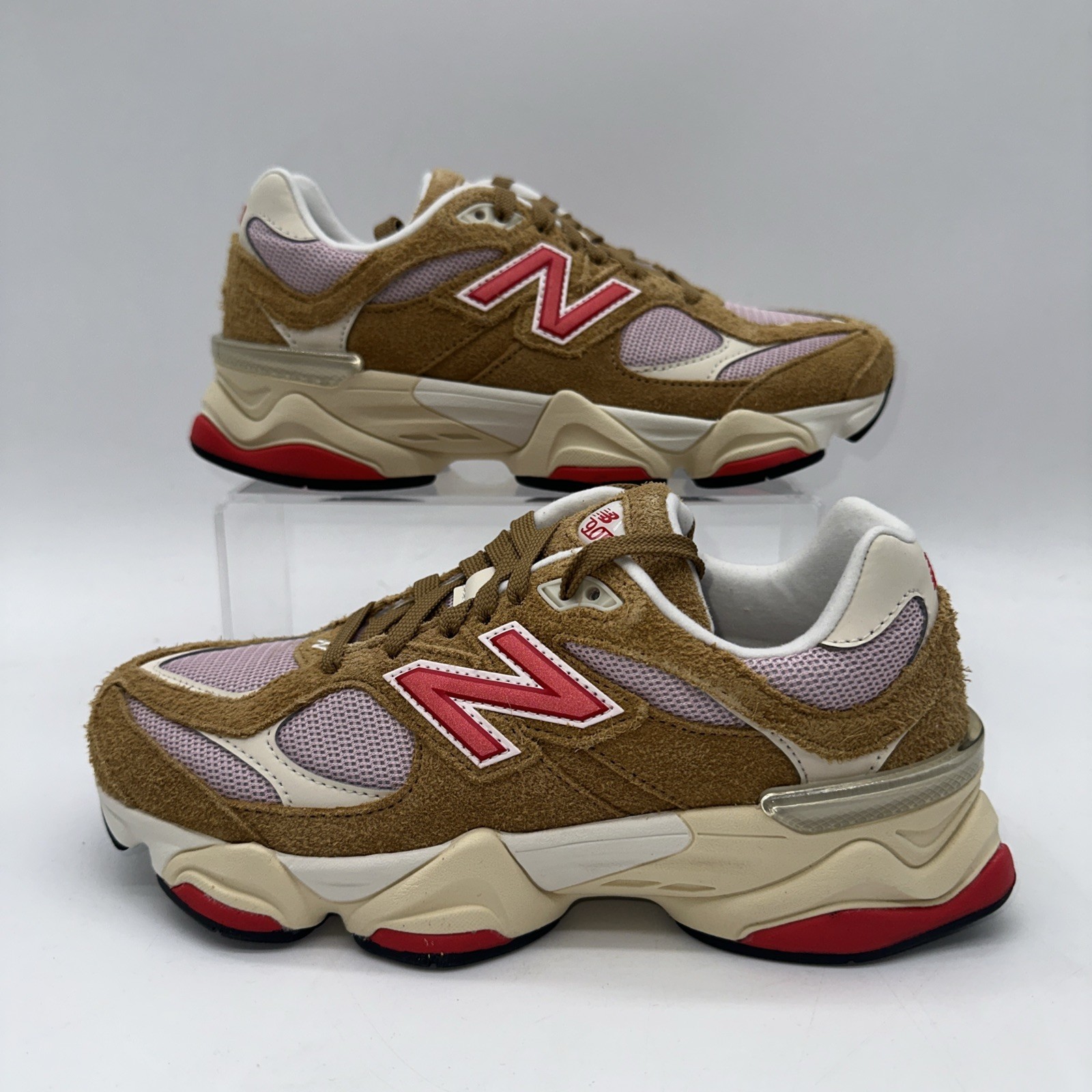 New Balance Kid's Size 5 9060 (GC9060VD) Brown Running Sneaker Sports