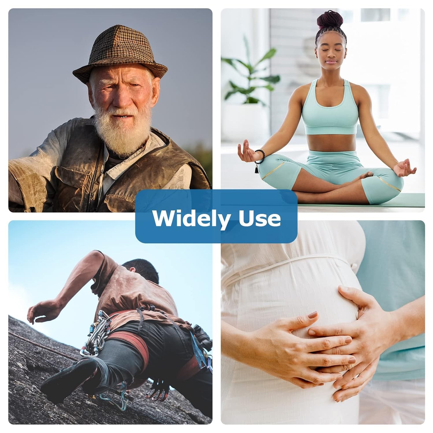 Vibeat Fingertip Pulse Oximeter, Blood Oxygen Saturation Monitor| O2 Meter, Port