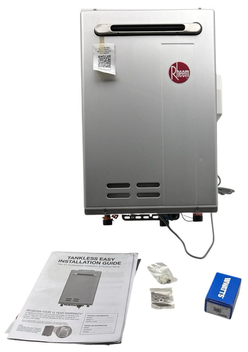 Rheem 160,000 BTU Outdoor Liquid Propane Tankless Water Heater ECO160XLP-3 (OB)