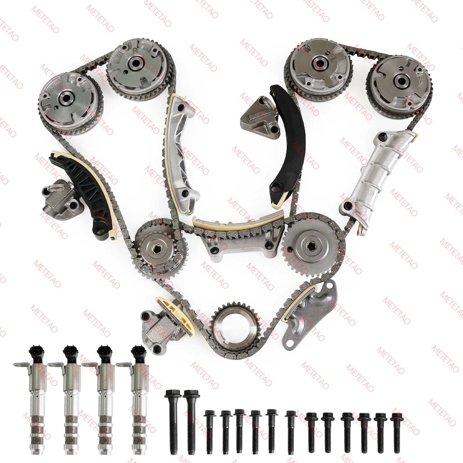 Timing Chain Kit w/VVT Sprocket for Chevy GMC Acadia Cadillac CTS SRX 3.0L 3.6L