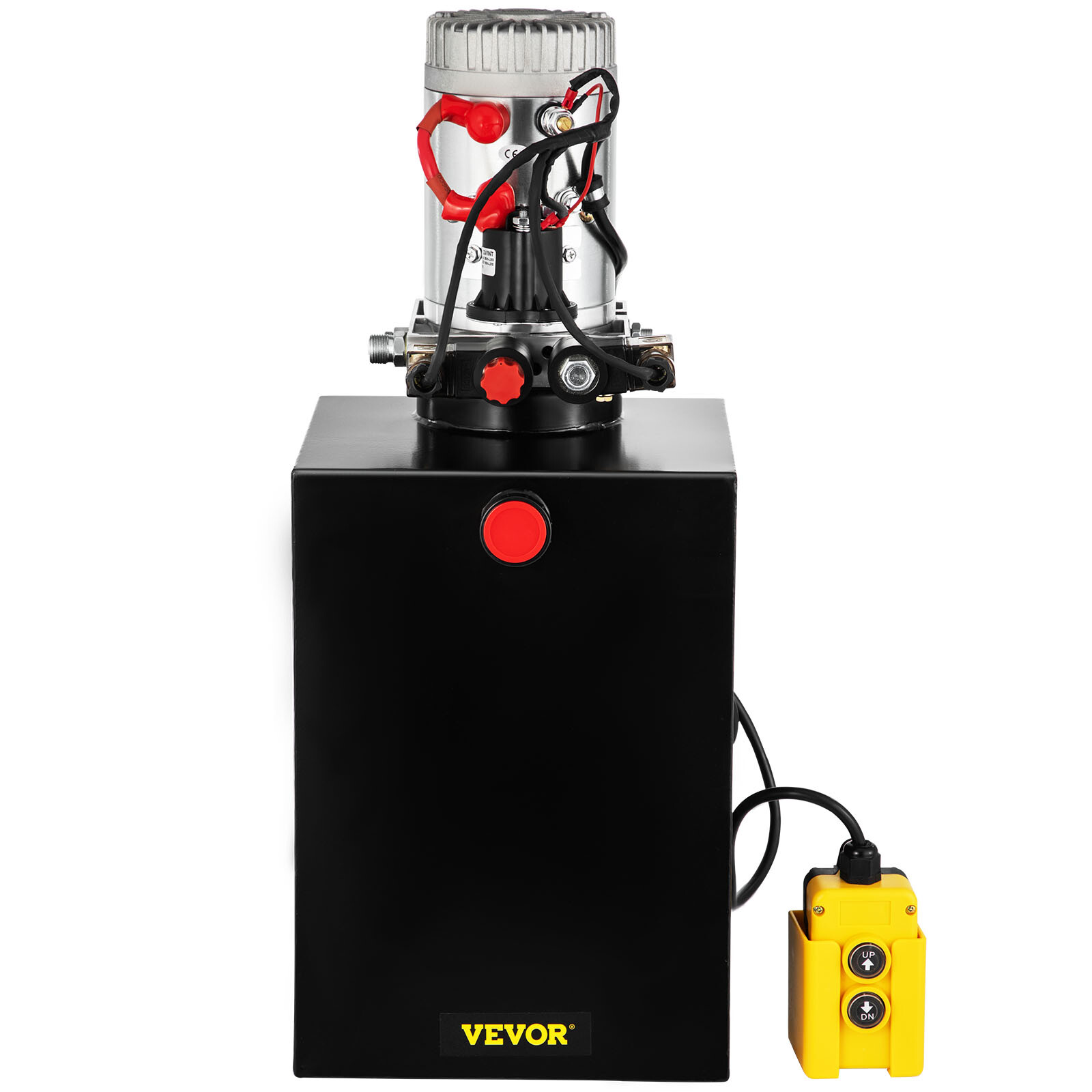 20 Quart Double Acting Hydraulic Pump Dump Trailer Power Unit Unit Pack Iron