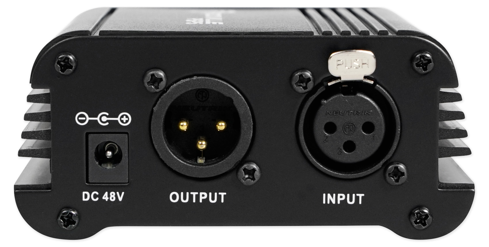 Rockville PSP5 Universal 48V Phantom Power Supply Box For Condenser Microphones