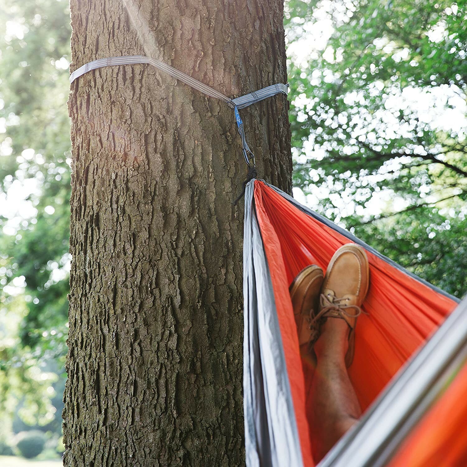 Tree Friendly Hammock Suspension Straps: Silverback Non Stretch Strap System