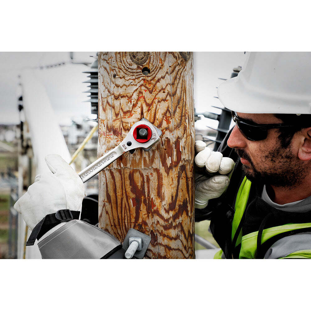 Milwaukee 48-22-9216 Lineman's 5-in-1 Ratcheting Wrench