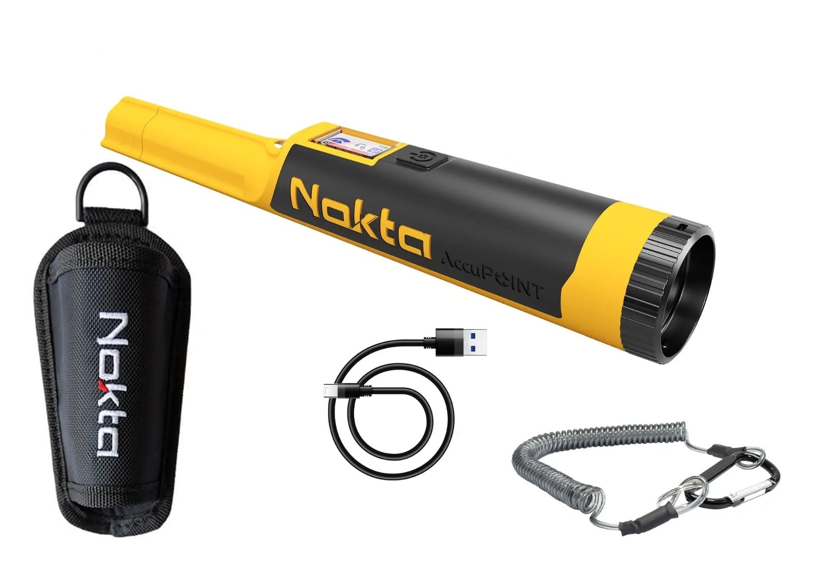 Nokta Score 3 Pro Pack Metal Detector 11000808 + Accupoint Pinpointer + Holster