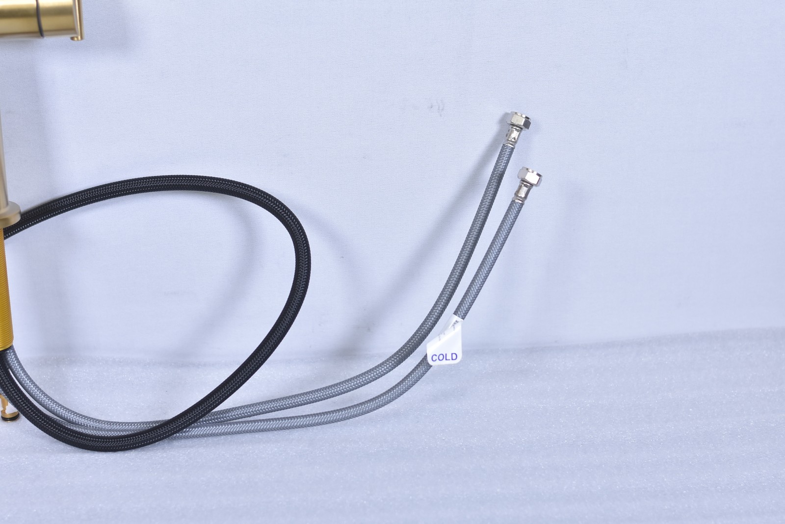 KOHLER K-22972 Crue Pull-down Kitchen Faucet w/ Sprayhead Brushed Moderne Brass