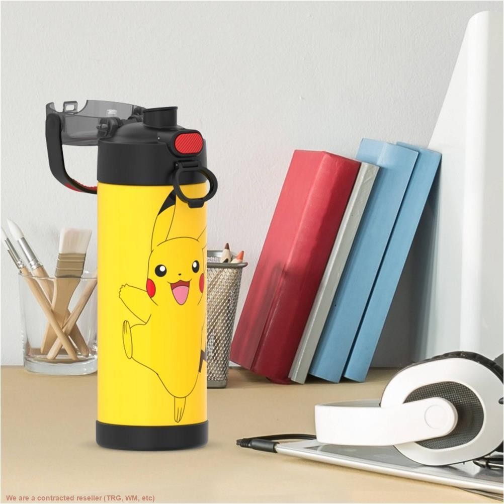 Thermos Kids' 16oz FUNtainer Stainless Steel Water Bottle - Pokemon