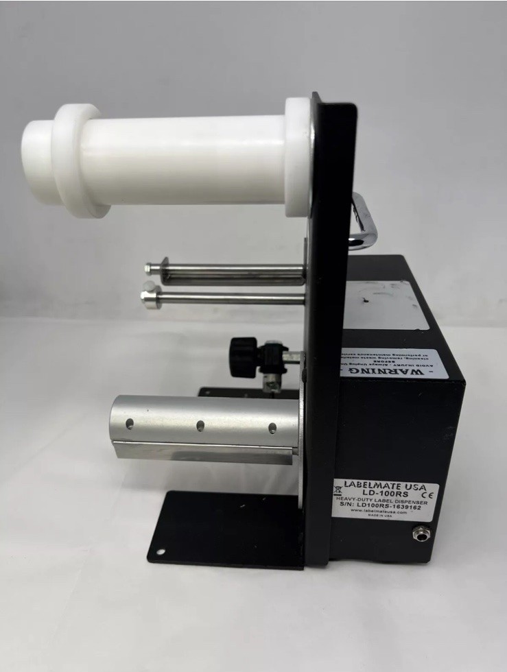 (TESTED) LABELMATE LD-100RS Heavy Duty Label Dispenser, (No Power Supply Cable)
