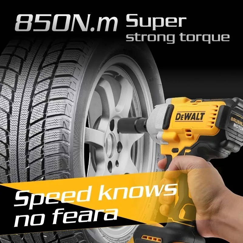 DeWALT DCF900 20V Brushless Impact Wrench 1/2" 1898Nm High Torque Cordless