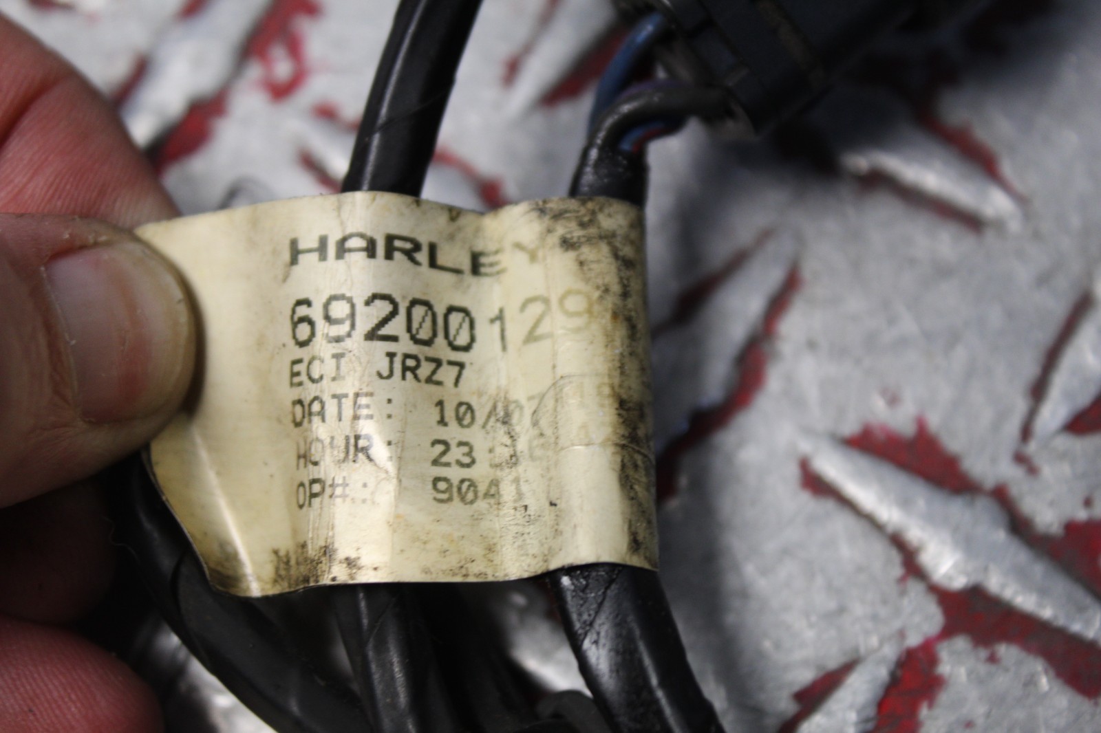 2017 - 2024 HARLEY TOURING OEM REAR FENDER HARNESS 69200129 DND