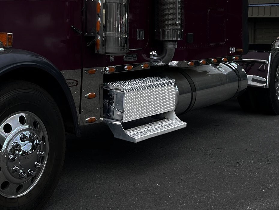 Freightliner Battery Box Step Brackets