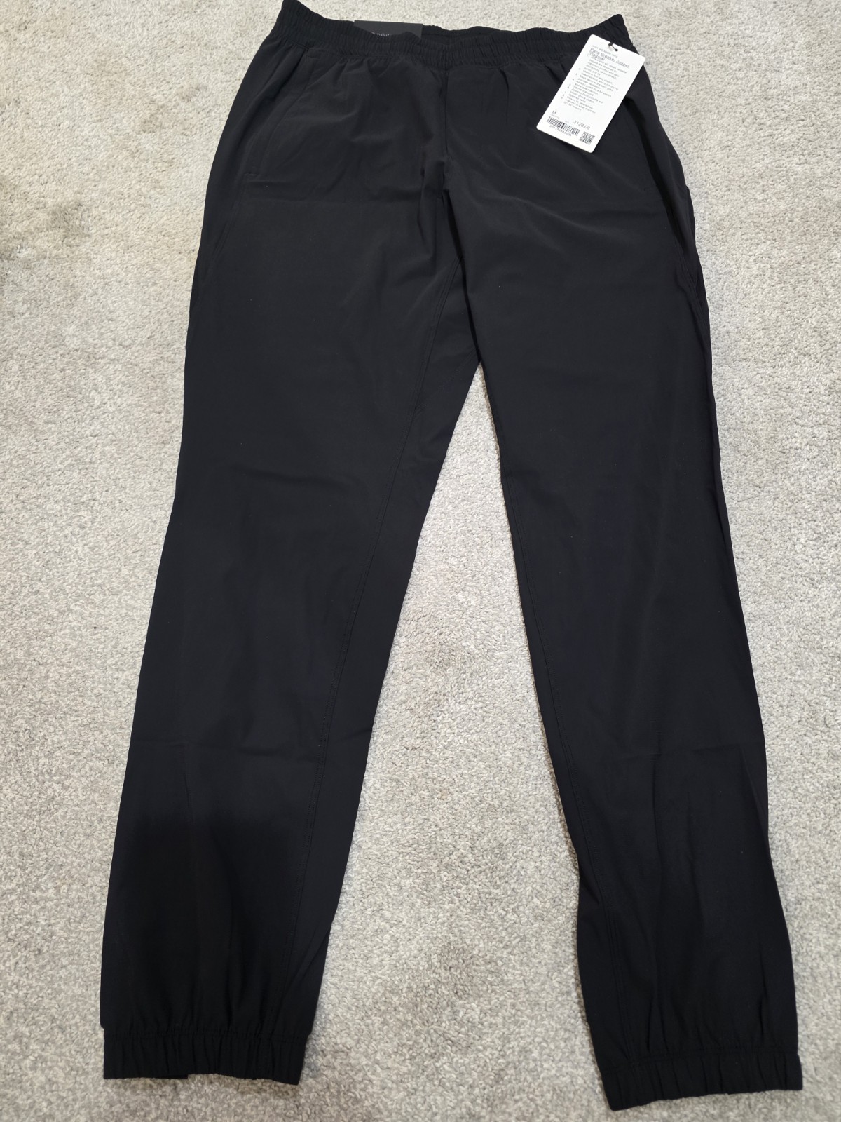 lululemon Pace Breaker Jogger Regular Size M Color Black