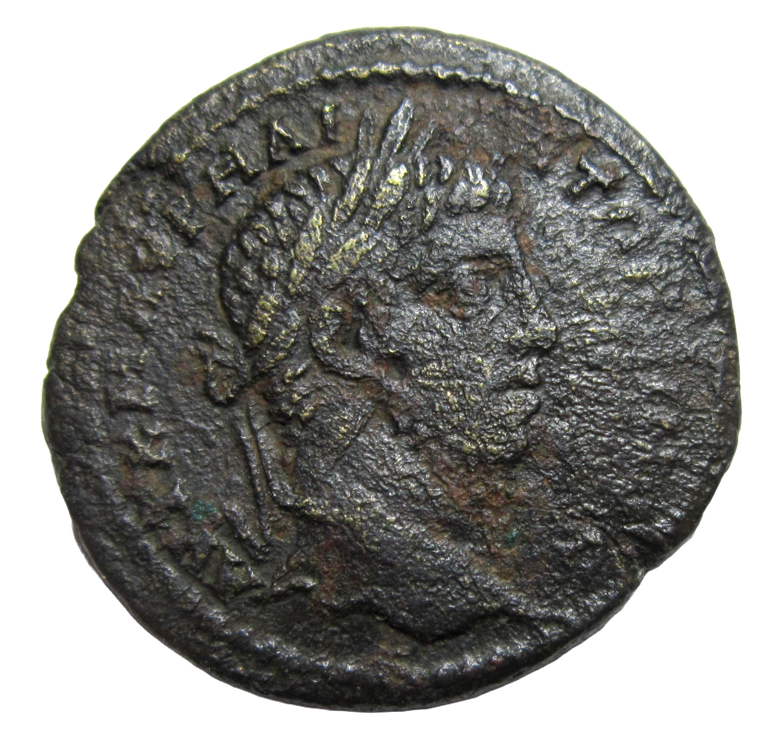 THRACE, ODESSOS. AE 26. ELAGABALUS, 218-222 AD. SERAPIS REVERSE.