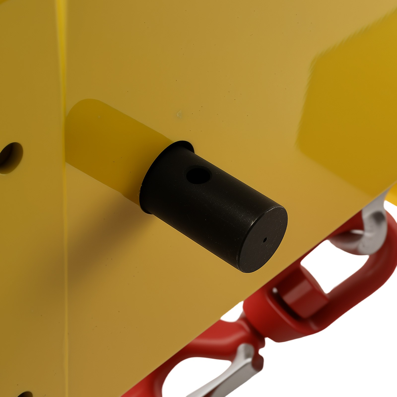 Heavy-Duty Steel Forklift Jib Boom - 47.25"-77" Adjustable Hooks Tool NEW