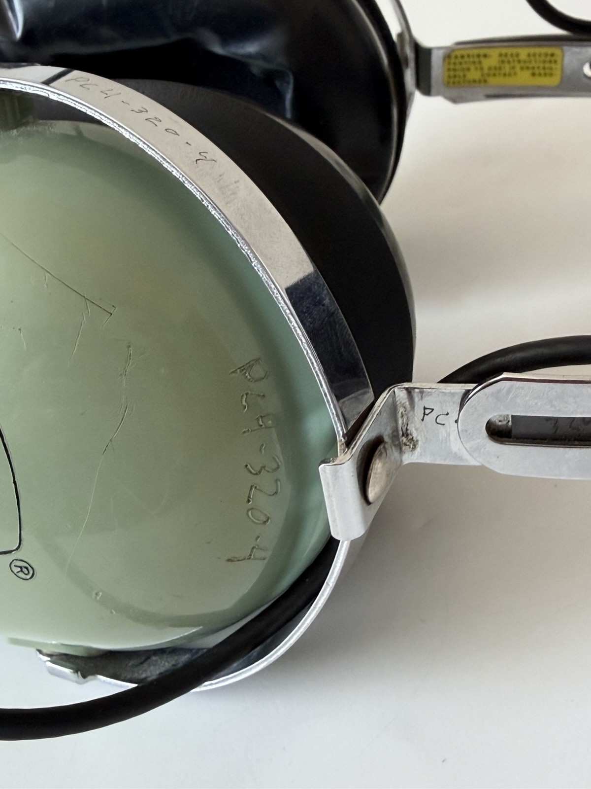 David Clark Aviation Headset Model H10-26 Noise Cancelling Microphone M7A