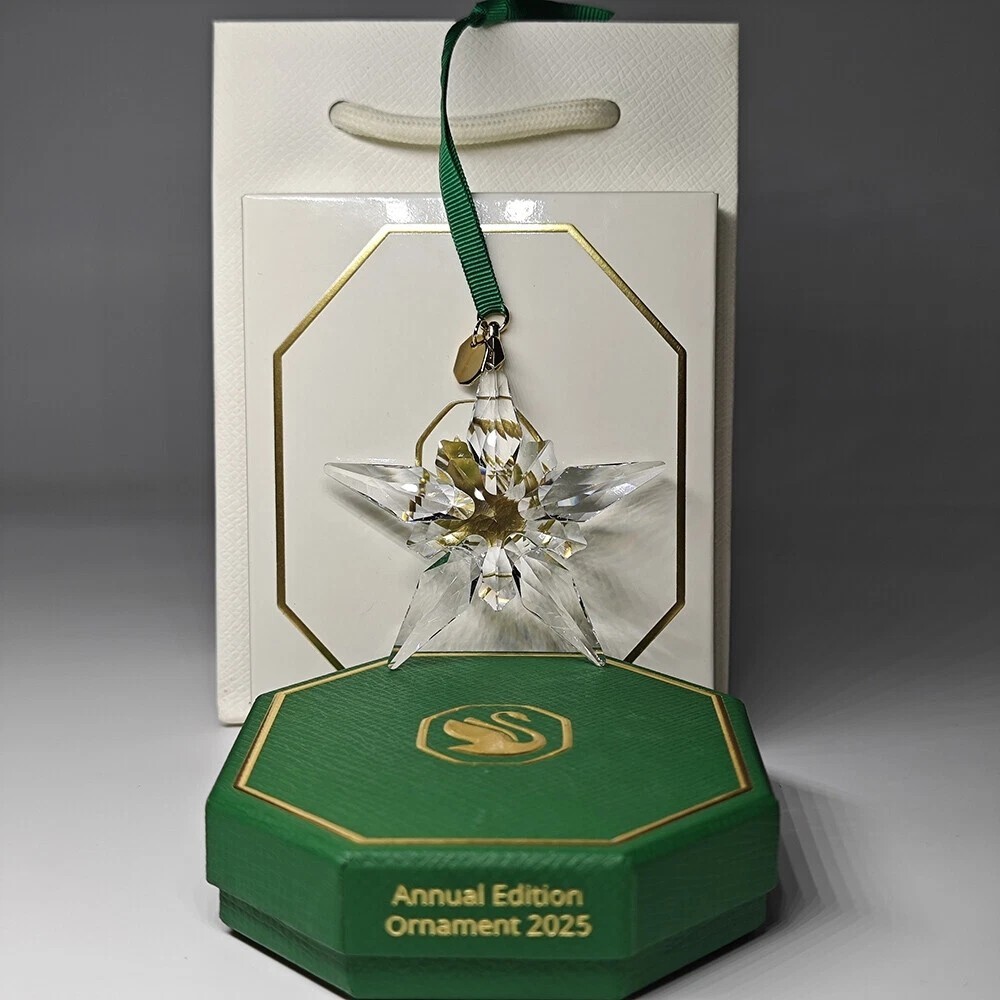 2025 AUTHENTIC Swarovski Crystal ANNUAL EDITION LARGE CHRISTMAS ORNAMENT 5691172