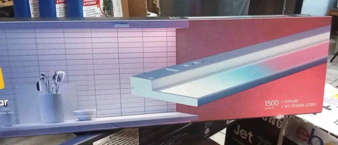 GE 93131253 Cync Reveal HD+ Smart LED Under Cabinet Light Color Changing 24in