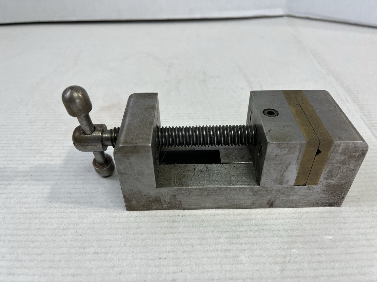 Precision Machinist 2-1/4” Jaws Opening Milling Cross Bar Turn Vintage BB