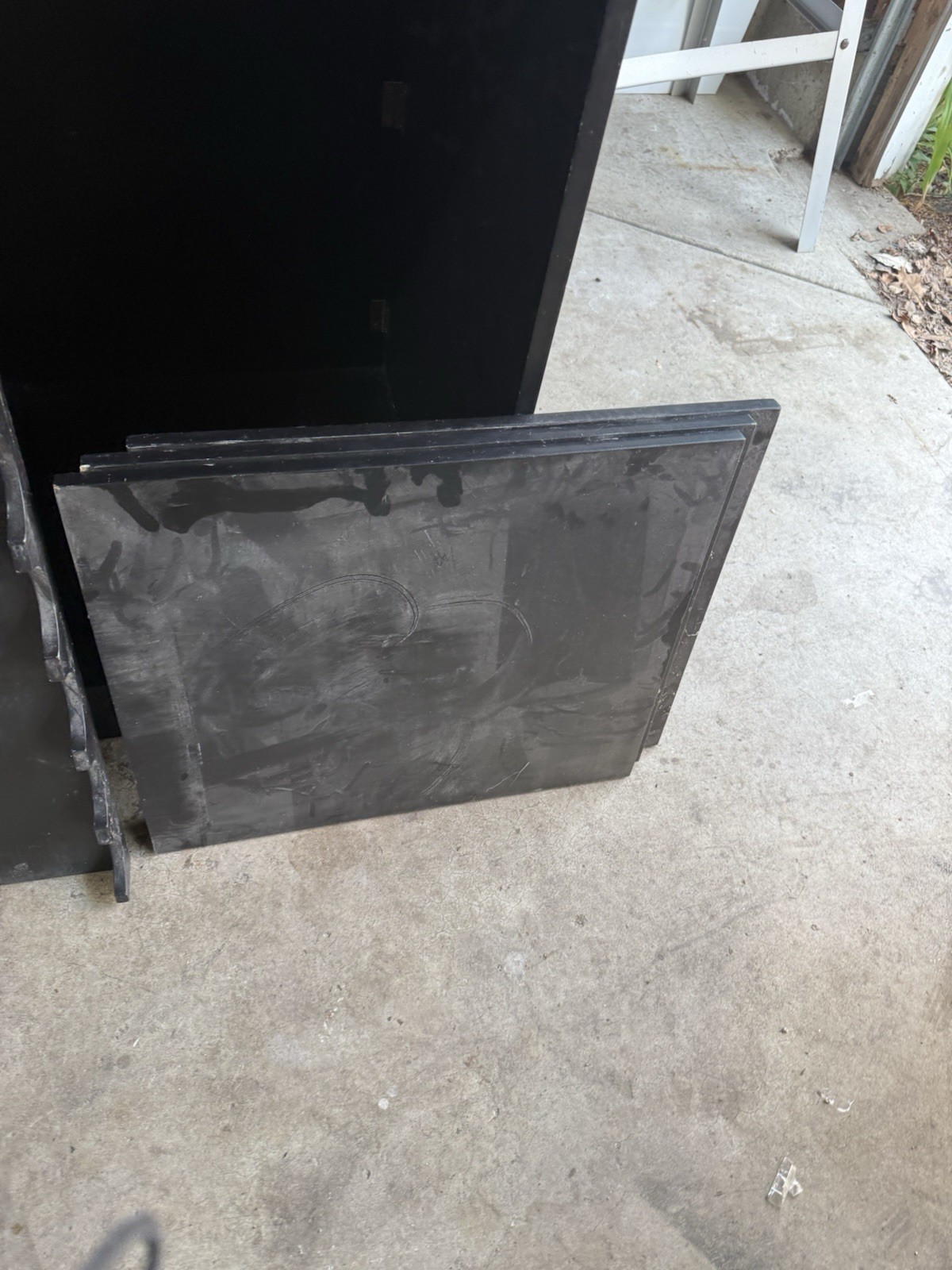 Premium Solid Wood Home Dry Bar with Ample Storage - Black Used 60"