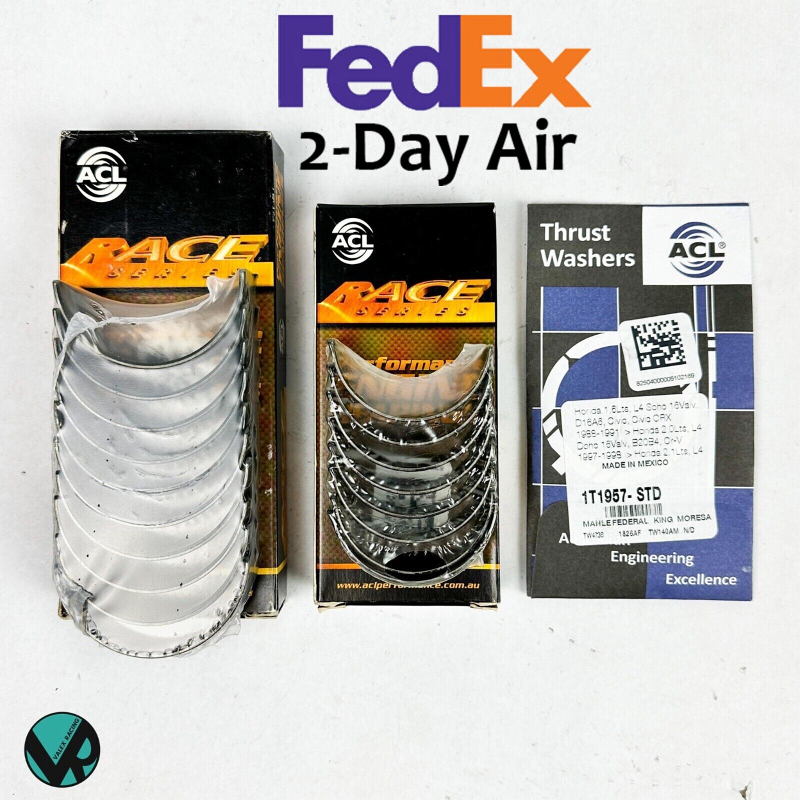 ACL Race Rod & Main Bearings Honda Acura 4B1972H 5M1959H K24 K24A TSX Accord CRV