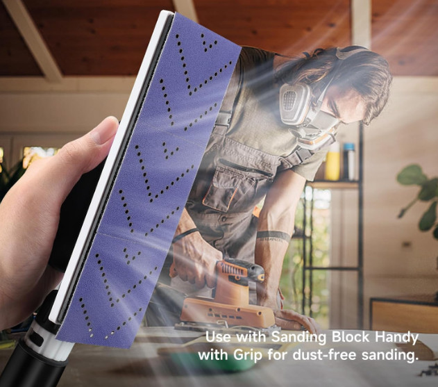 1 Roll 70mmx12m Automotive Clean Ceramic Sanding Sheet Roll P400 for Woodworking