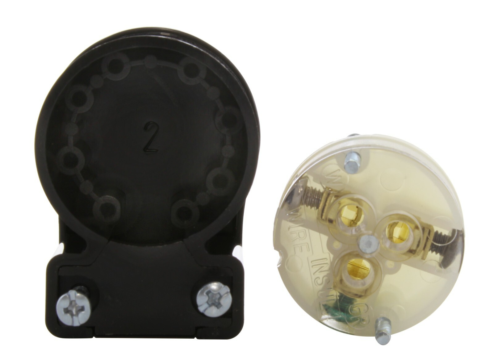 15A 125V NEMA 5-15P 3-Prong Multi-Angle Elbow Regular Household Plug Assembly