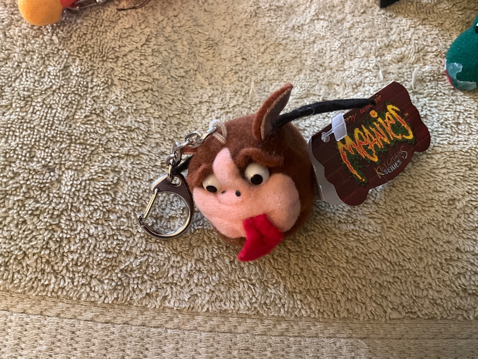 Teeny Weenie Meanies Series 1 Beanies Keychains 9 with Tags