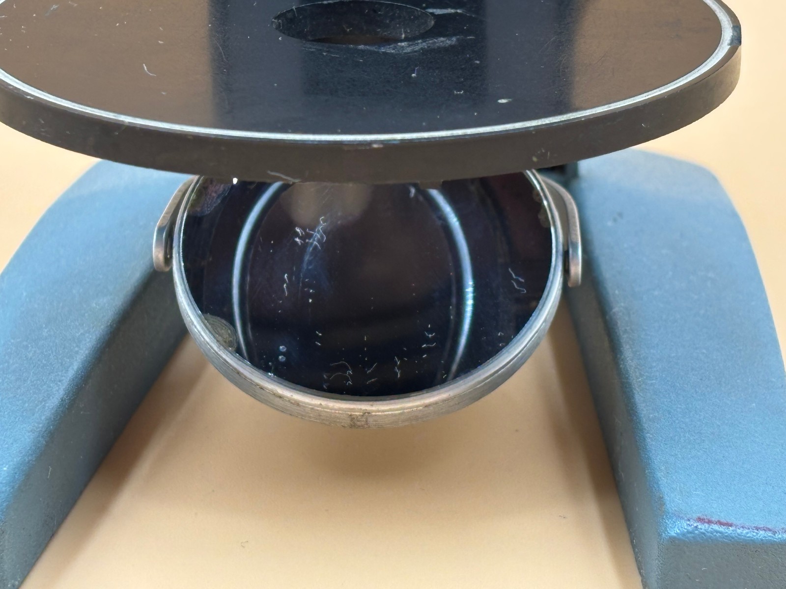 Vintage Bausch And Lomb Microscope Made in USA Scientific Lab Equipment