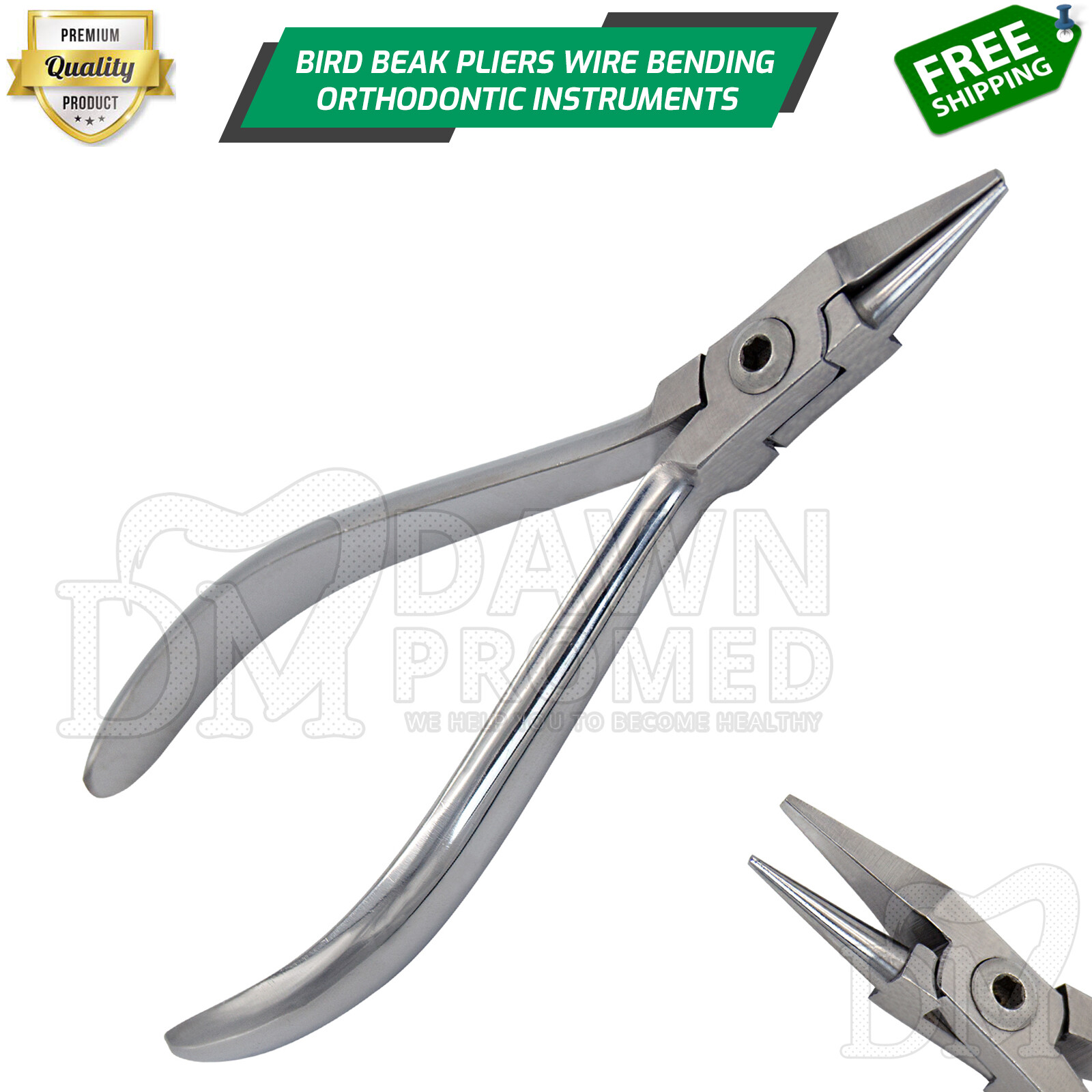 Bird Beak Pliers Orthodontic Instrument Wire Bending Dental Supply Inst German G