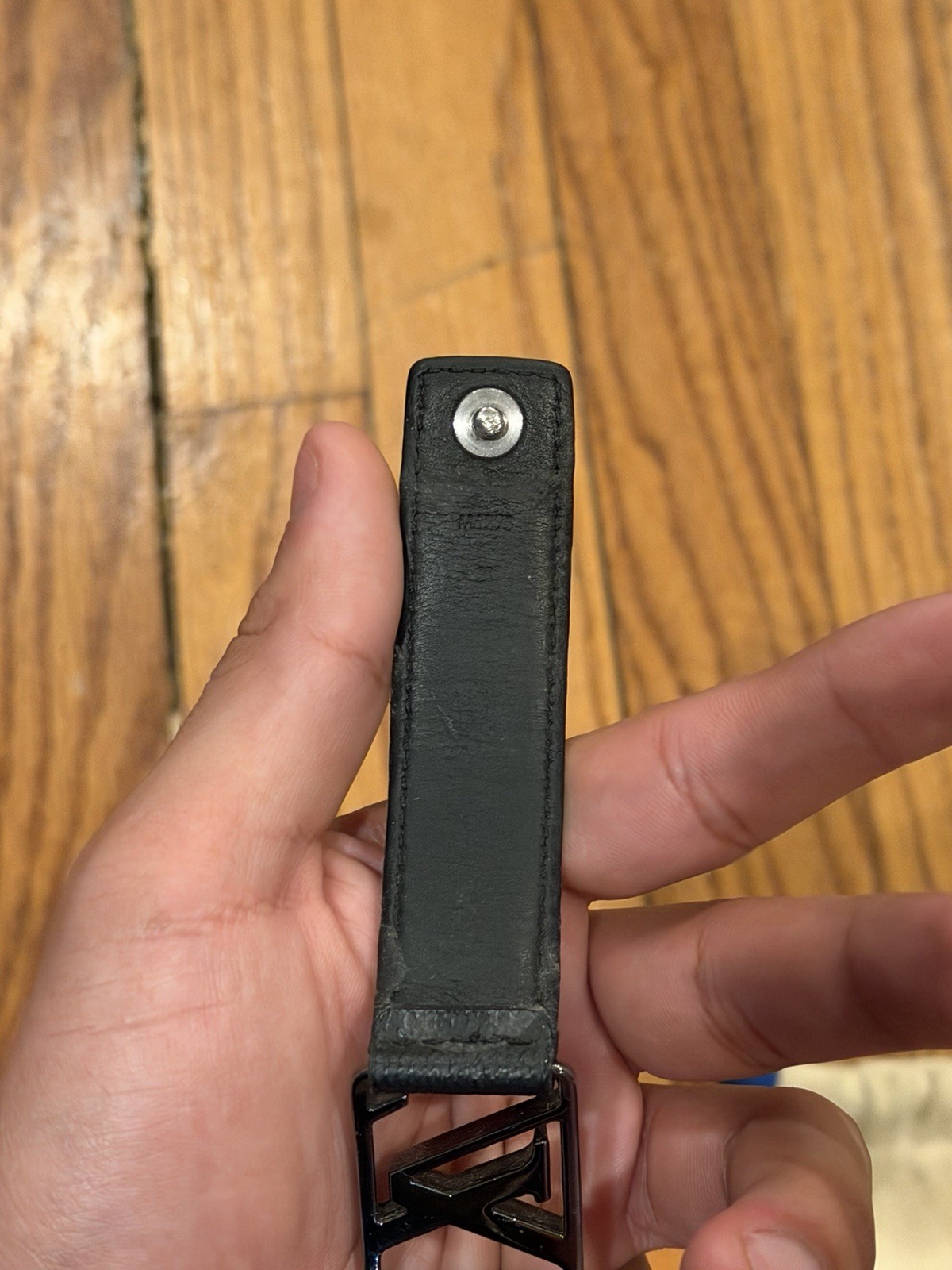 Louis Vuitton Men's hockenheim bracelet dustbag and Box size 21