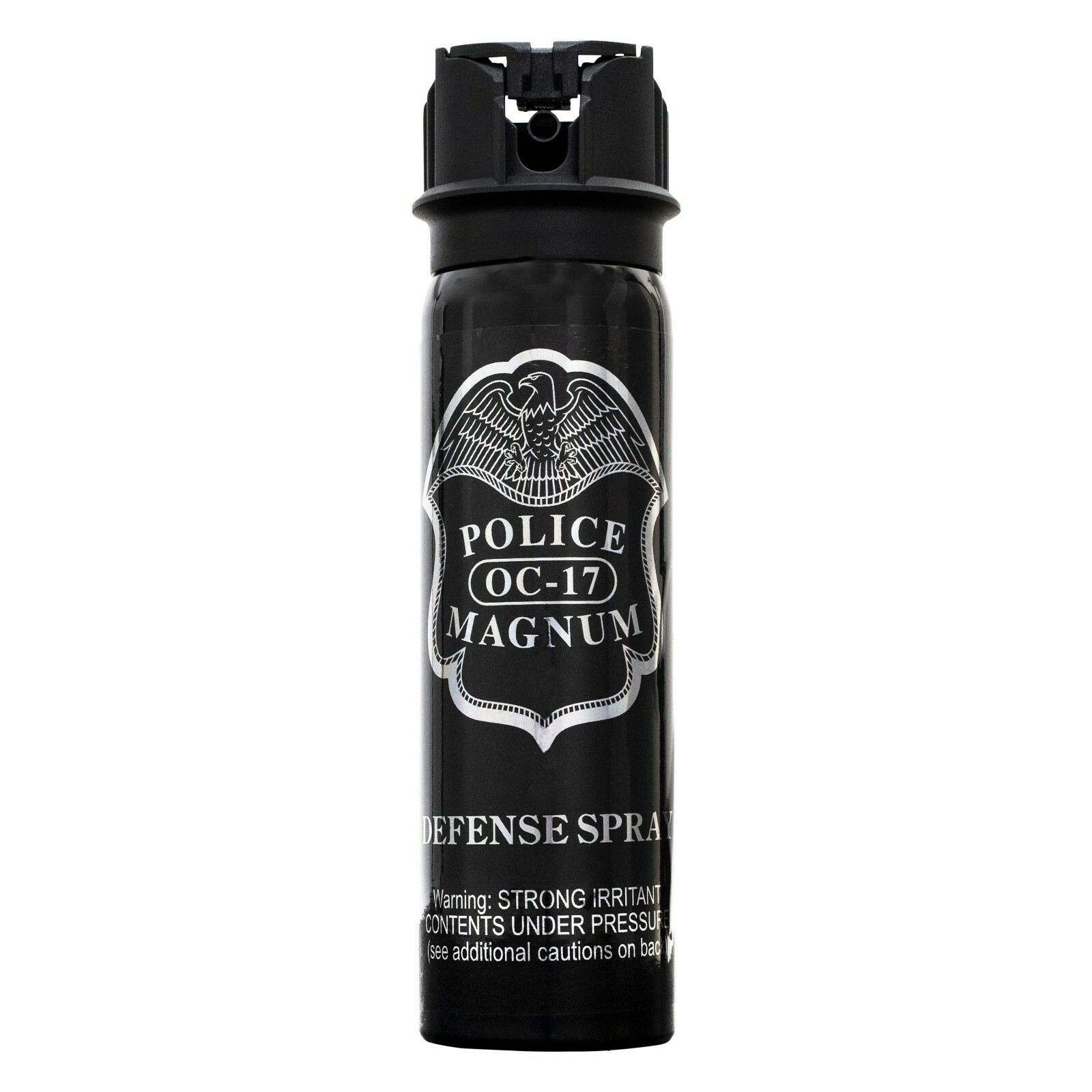 5 POLICE MAGNUM Pepper Spray Self Defense 4oz Flip Top Fogger Safety Protection