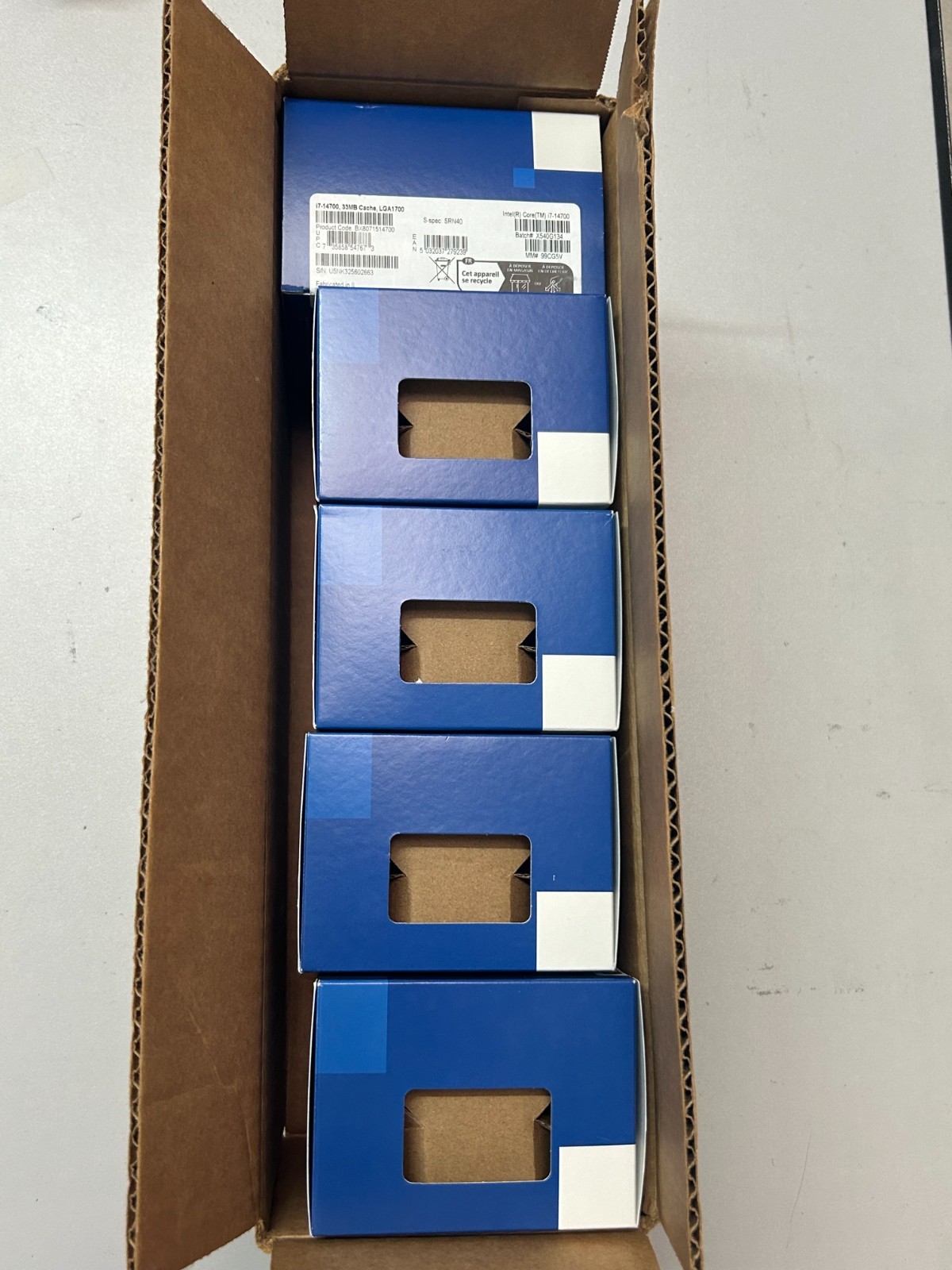 Intel CPU Cooler LGA1700 Heatsink 12th 13th 14th Copper Laminar RM1 M23901-001