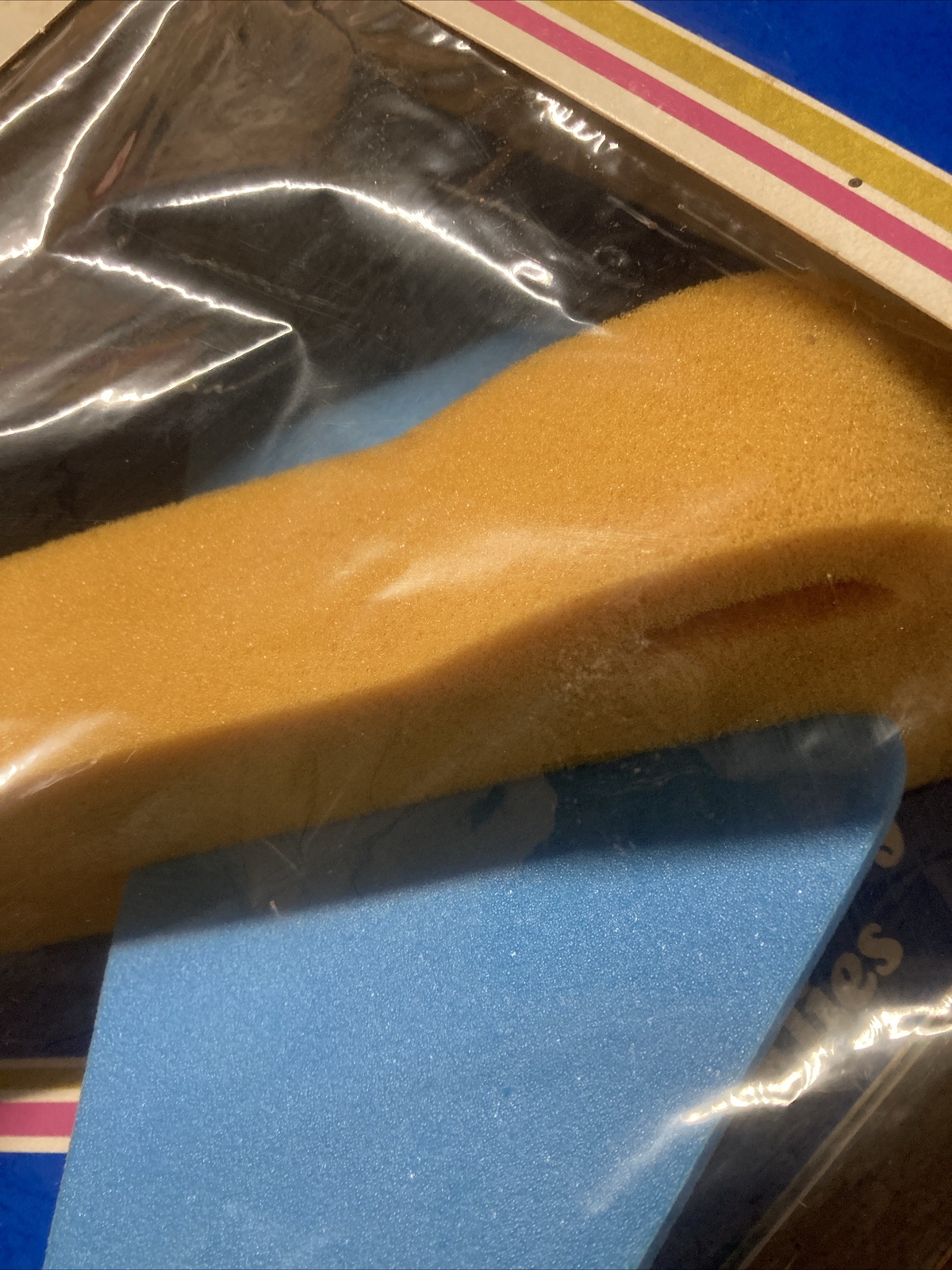 Nerf Jumbo Jet Glider Foam Plane Vintage 1975 In Box Flight 290 Yellow & blue