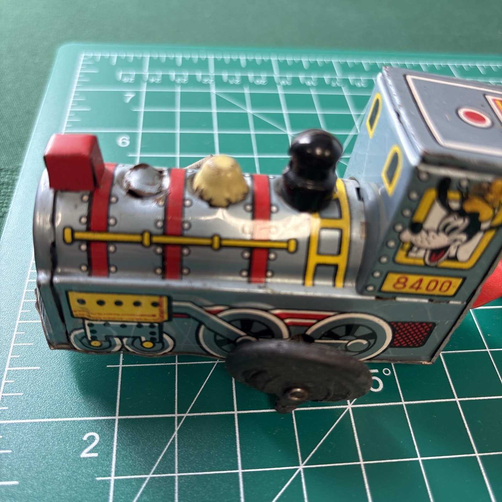 1950's MARX TIN LITHO WIND UP MICKEY MOUSE DISNEYLAND TRAIN Pre Owned Not Tested