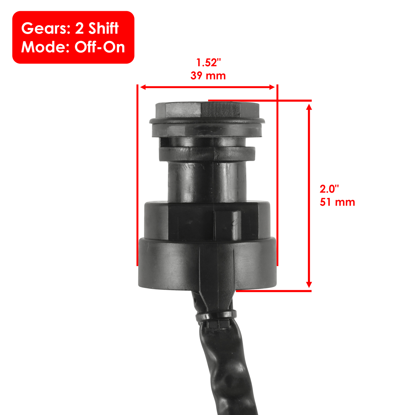 Ignition Key Switch for Polaris Trail Boss 250 1991 1992 1993 1994 1995 Atv New