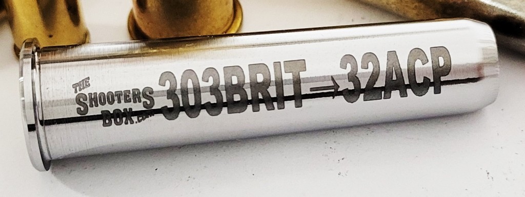 303 British to 32ACP Rifle Adapter - Chamber Reducer - Free Case & Ship!