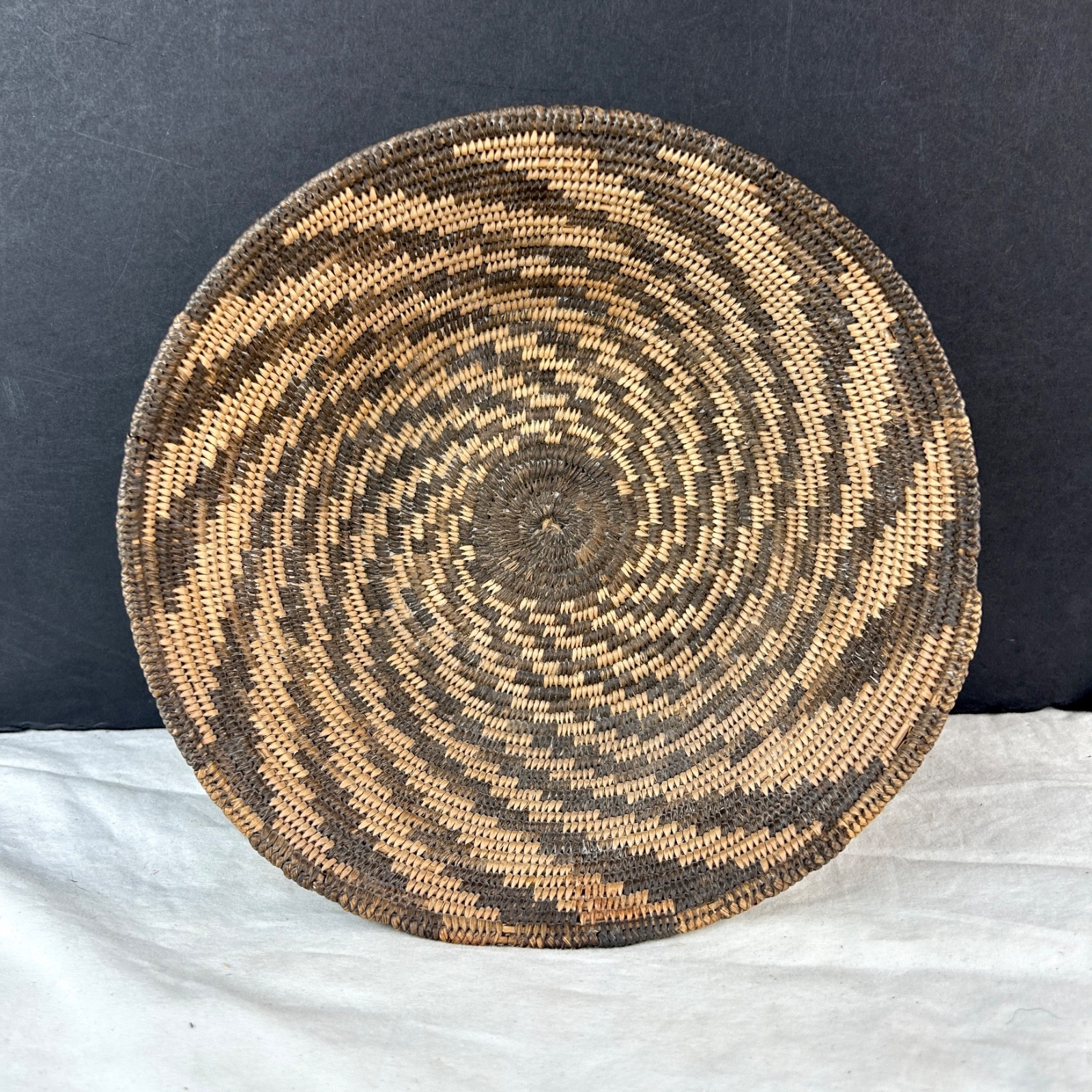 Museum Quality Whirlwind Tohono O'odham Pima Basket