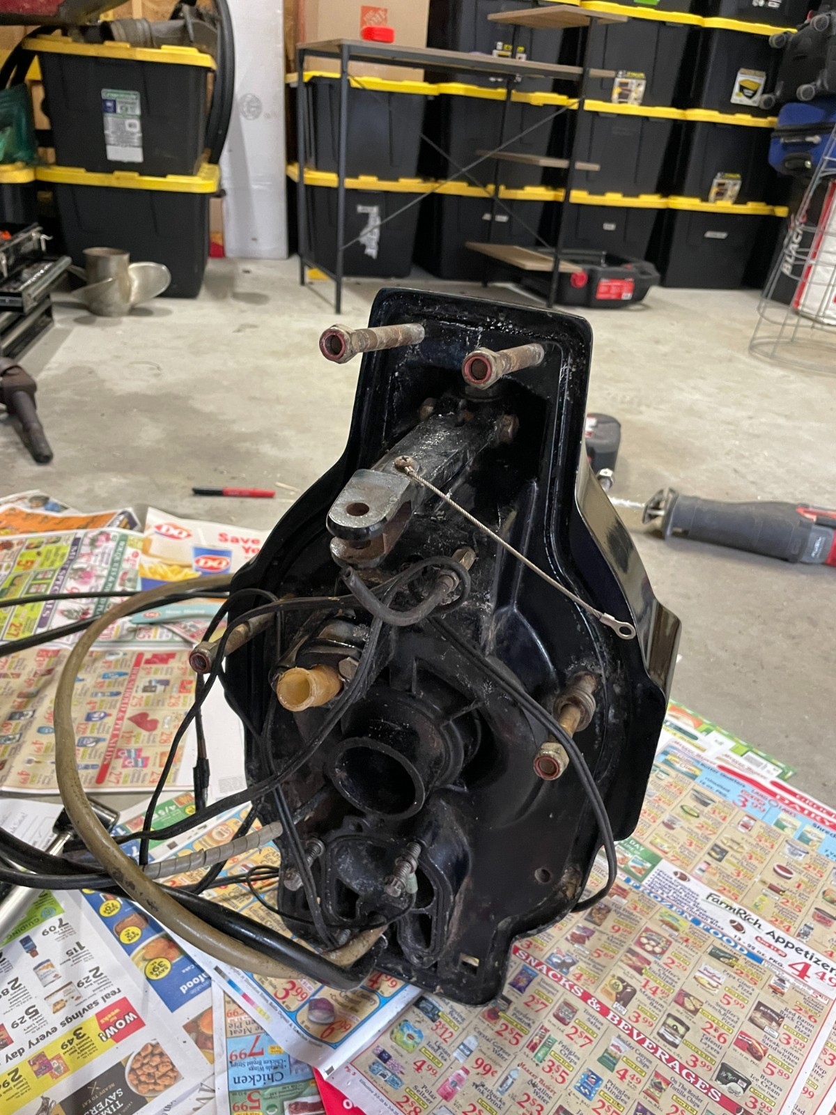 FRESHWATER LOW HRS Mercruiser Alpha One Gen 2 Gimbal Housing Transom Assembly